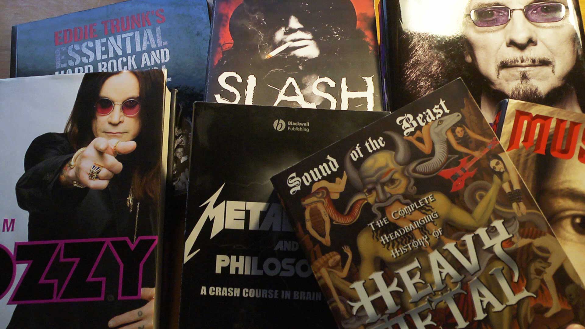 Hard Rock and Metal Books Cinemassacre Productions