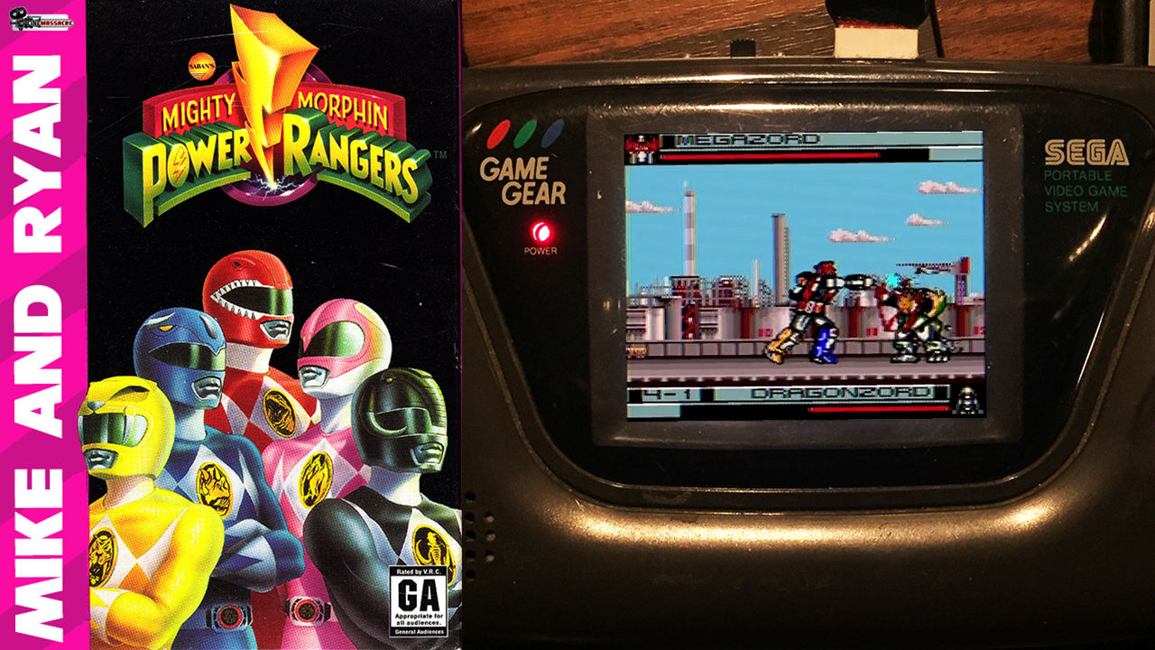 Power Rangers (Game Gear) Mike & Ryan Cinemassacre Productions