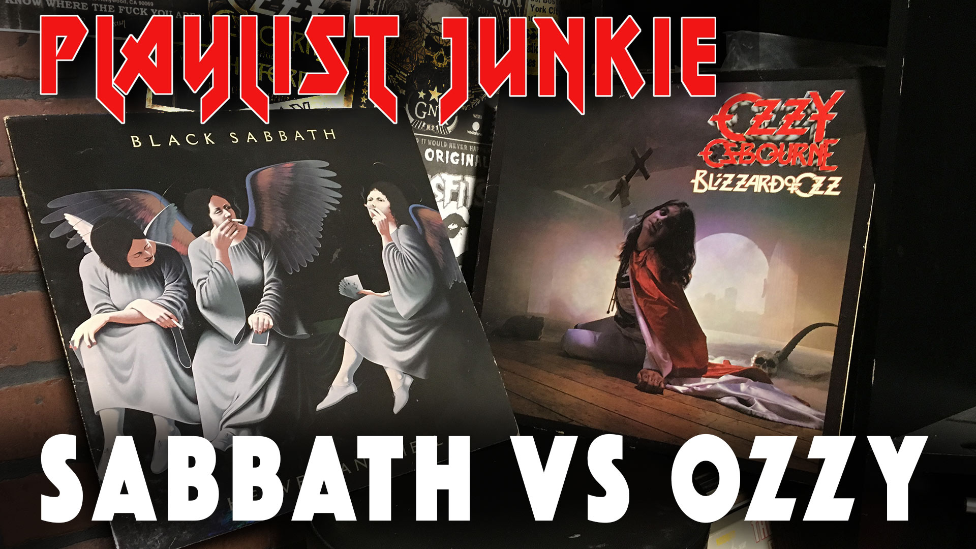 Black Sabbath Vs. Ozzy (Playlist Junkie 15) Cinemassacre Productions